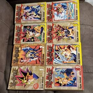 Yu-Gi-Oh! Manga Set 1-7 & Duelist 5
